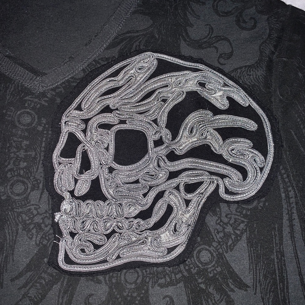 #Mens #INC #Tee #Shirt #Large #Color Black/Gray